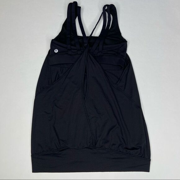 Lululemon Nouveau Limits Tank Sports Bra Duo Black - Picture 8 of 9